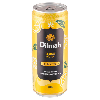 Dilmah Napój herbaciany o smaku cytrynowym z ekstraktem czarnej herbaty 330 ml