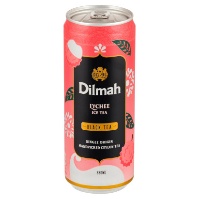 Dilmah Napój herbaciany o smaku liczi z ekstraktem czarnej herbaty 330 ml