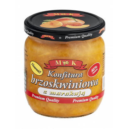 M&K Konfitura Brzoskwinia 420G Z Marakuja