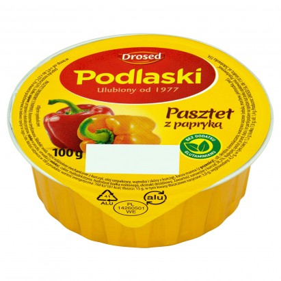 Drosed Podlaski Pasztet z papryką 100 g