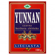 ZAS Yunnan Czarna herbata chińska liściasta 100 g