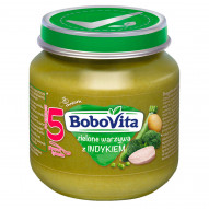 BoboVita Zielone warzywa z indykiem po 5 miesiącu 125 g