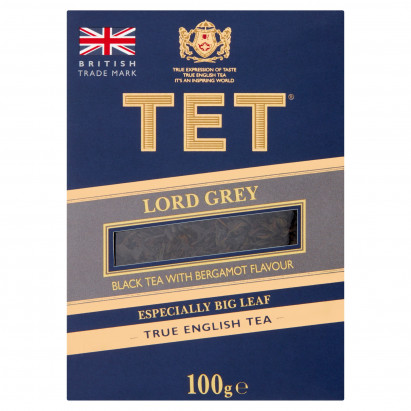 TET Lord Grey Herbata czarna liściasta 100 g