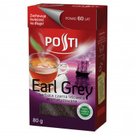 Posti Earl Grey Herbata czarna liściasta aromatyzowana 80 g