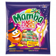 Mamba Magic Sticks Gumy rozpuszczalne o smakach owocowych 150 g