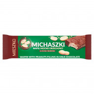 Mieszko Michaszki Wafel mocno orzechowy 34 g