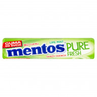 Mentos Pure Fresh Lime Mint Guma do żucia bez cukru 15,5 g (8 sztuk)