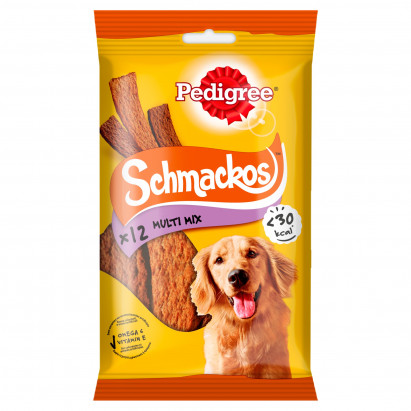 Pedigree Schmackos Multi Mix Karma uzupełniająca dla dorosłych psów 86 g (12 sztuk)