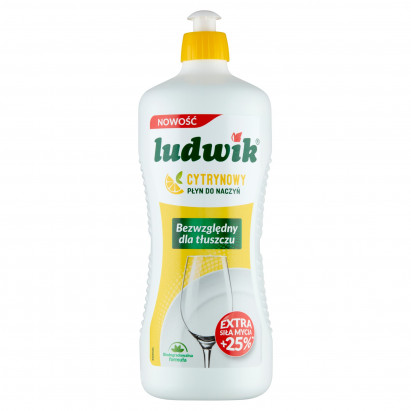 Ludwik Płyn do naczyń cytrynowy 900 g