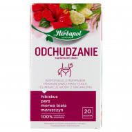 Herbapol Odchudzanie Suplement diety herbatka ziołowo-owocowa 40 g (20 x 2 g)