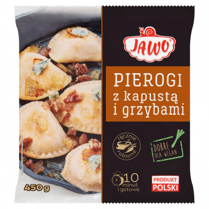 Jawo Pierogi z kapustą i grzybami 450 g