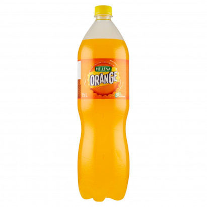 HELLENA Napój owocowy gazowany o smaku pomarańczowym 1,5 l