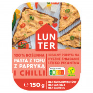 Lunter 100 % roślinna pasta z tofu z papryką i chilli 150 g