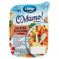 Lisner O Mamo! Sałatka śledziowa z papryką 140 g