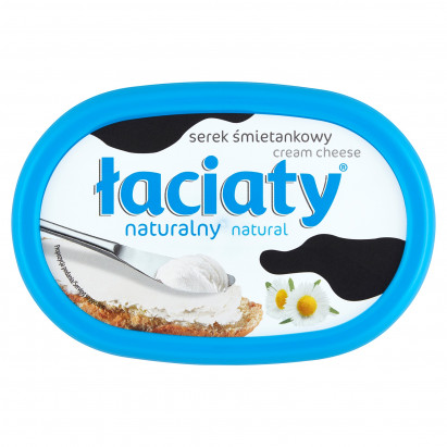 Łaciaty Serek śmietankowy naturalny 135 g