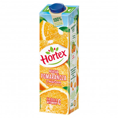 Hortex Nektar pomarańcza z miąższem 1 l