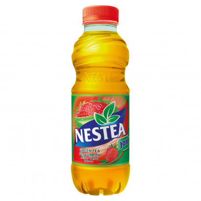 Nestea Joy Green Tea Napój owocowo-herbaciany o smaku truskawkowym z dodatkiem aloesu 500 ml