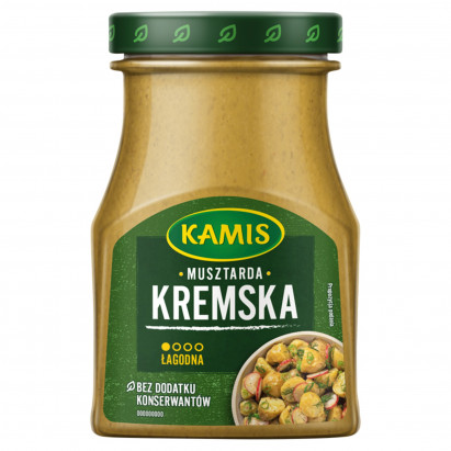 Kamis Musztarda kremska 185 g 