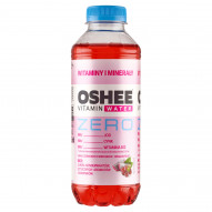 Oshee Vitamin Water Zero Napój niegazowany smak czerwonych winogron-dragonfruit 555 ml