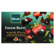 Dilmah Cejlońska herbata czarna aromatyzowana owoce leśne 30 g (20 x 1,5 g)
