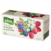 Vitax Inspiracje Herbatka owocowo-ziołowa aromatyzowana o smaku maliny i jeżyny 40 g (20 x 2 g)